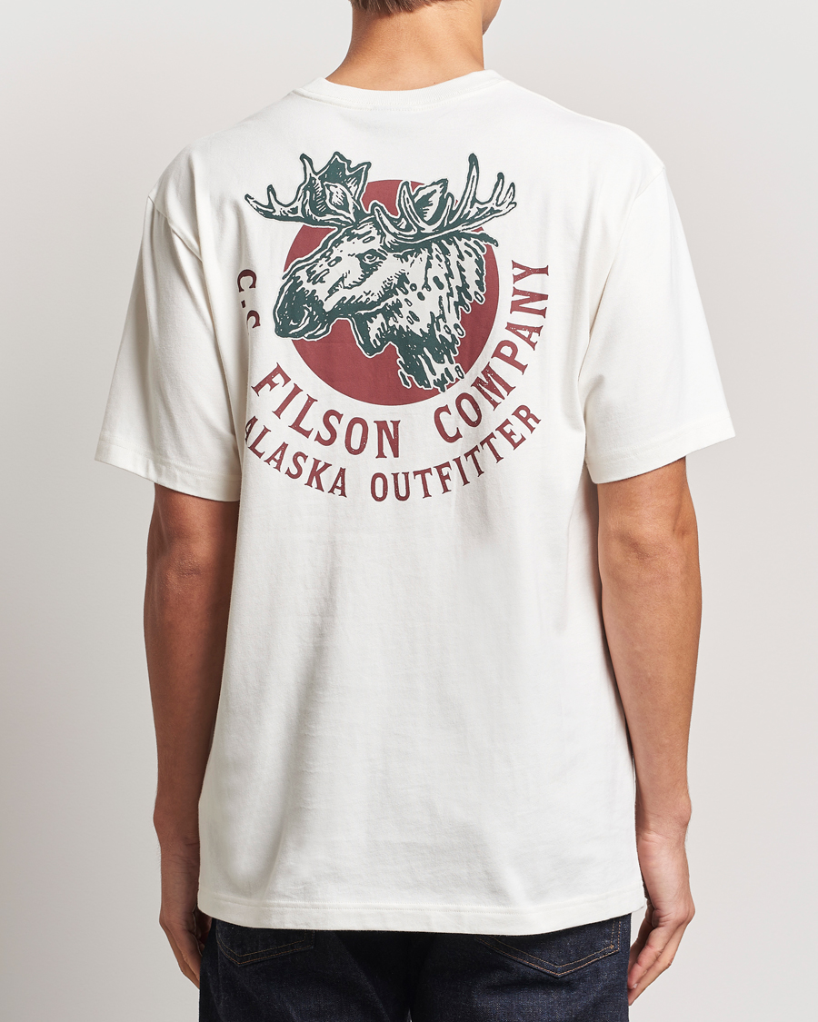 Heren | T-shirts | Filson | Printed Cotton T-Shirt Snow White
