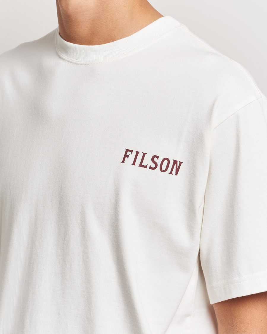 Heren | T-shirts | Filson | Printed Cotton T-Shirt Snow White