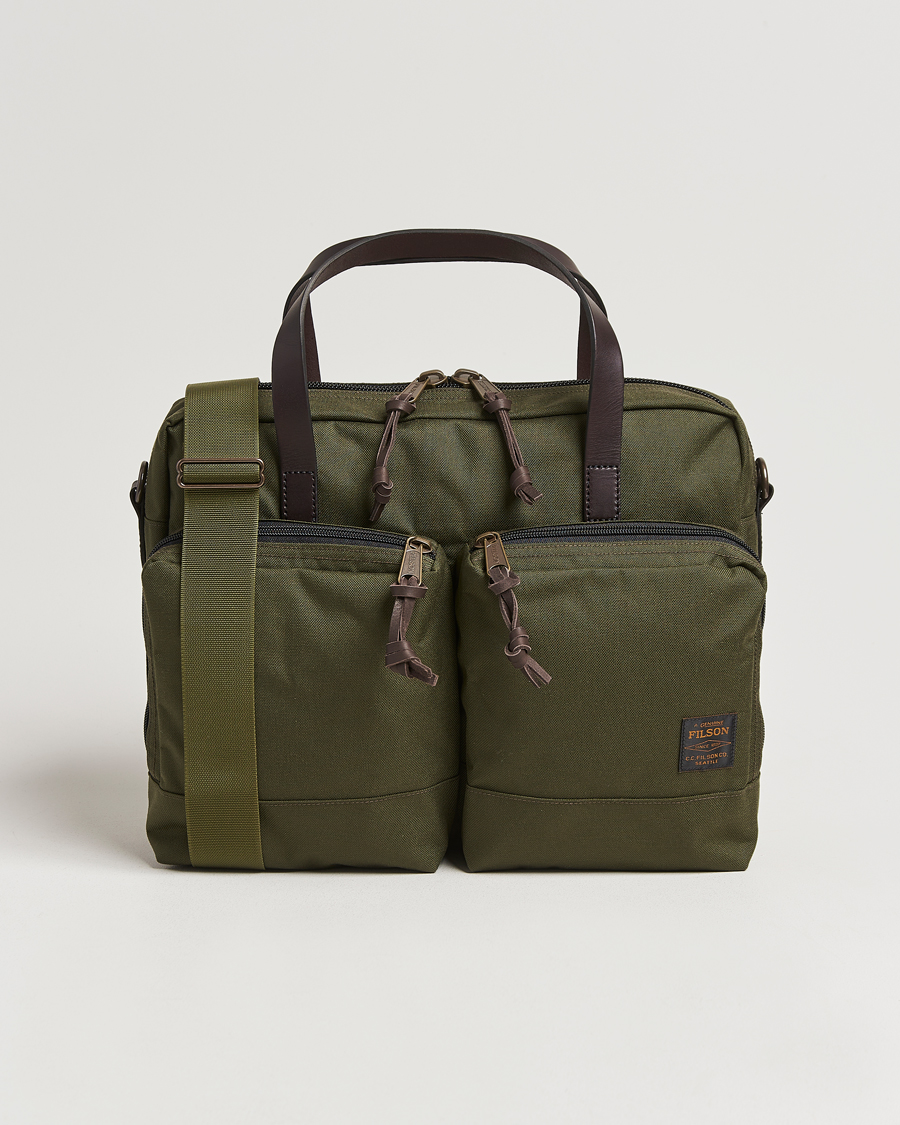 Heren | Tassen | Filson | FilsonDryden Cordura Nylon BriefcaseOtter Green