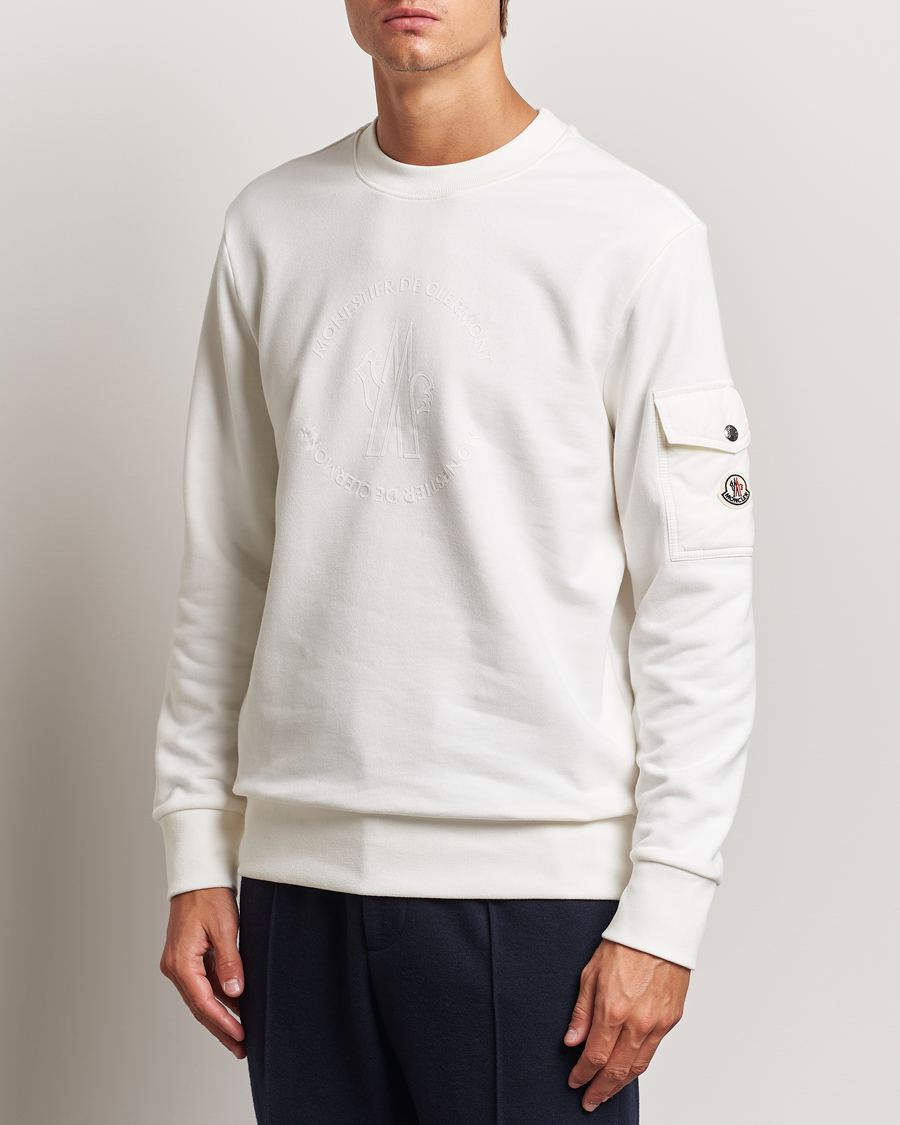 Heren | Truien | Moncler | Pocket Sleeve Sweatshirt Off White