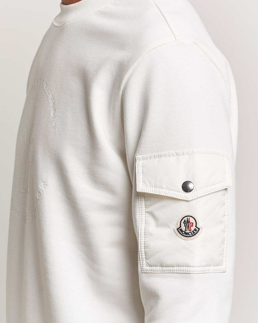 Heren | Truien | Moncler | Pocket Sleeve Sweatshirt Off White