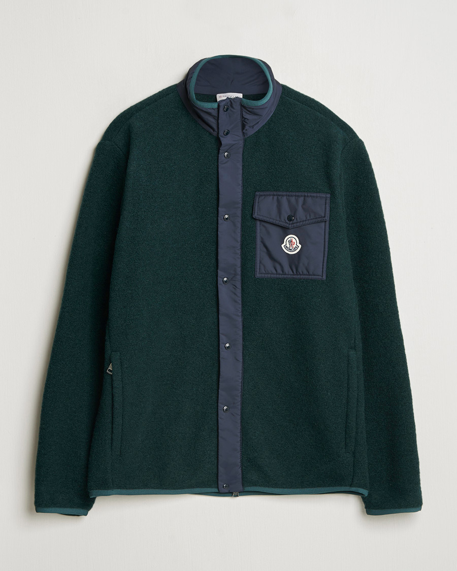 Heren | Truien | Moncler | Full Zip Pocket Cardigan Navy