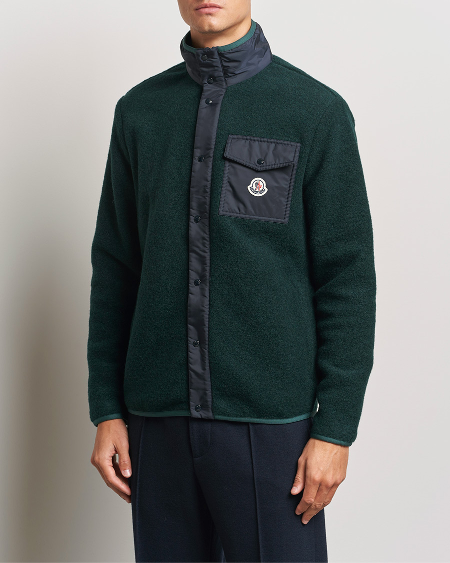 Heren | Truien | Moncler | Full Zip Pocket Cardigan Navy