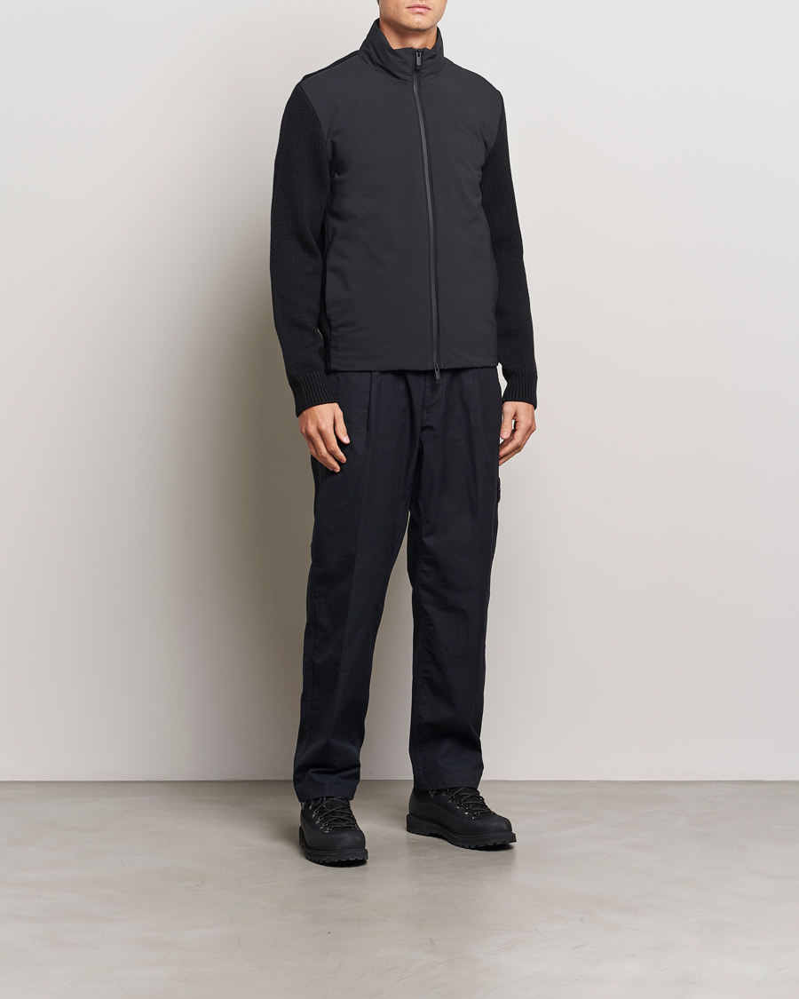 Heren | Jassen | Moncler | Hybrid Zip Cardigan Black