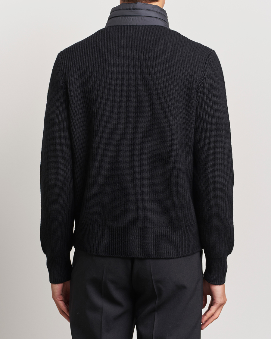 Heren | Jassen | Moncler | Padded Zip Cardigan Black