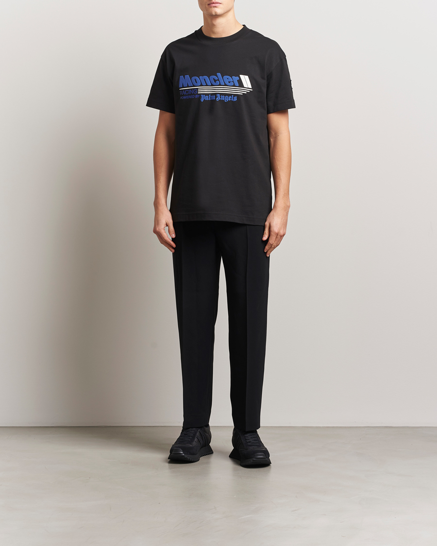 Heren | T-shirts | Moncler Genius | X Palm Angels Printed T-Shirt Black