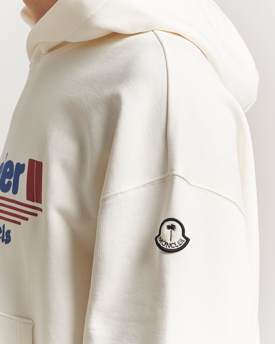 Heren | Truien | Moncler Genius | X Palm Angels Printed Hoodie White