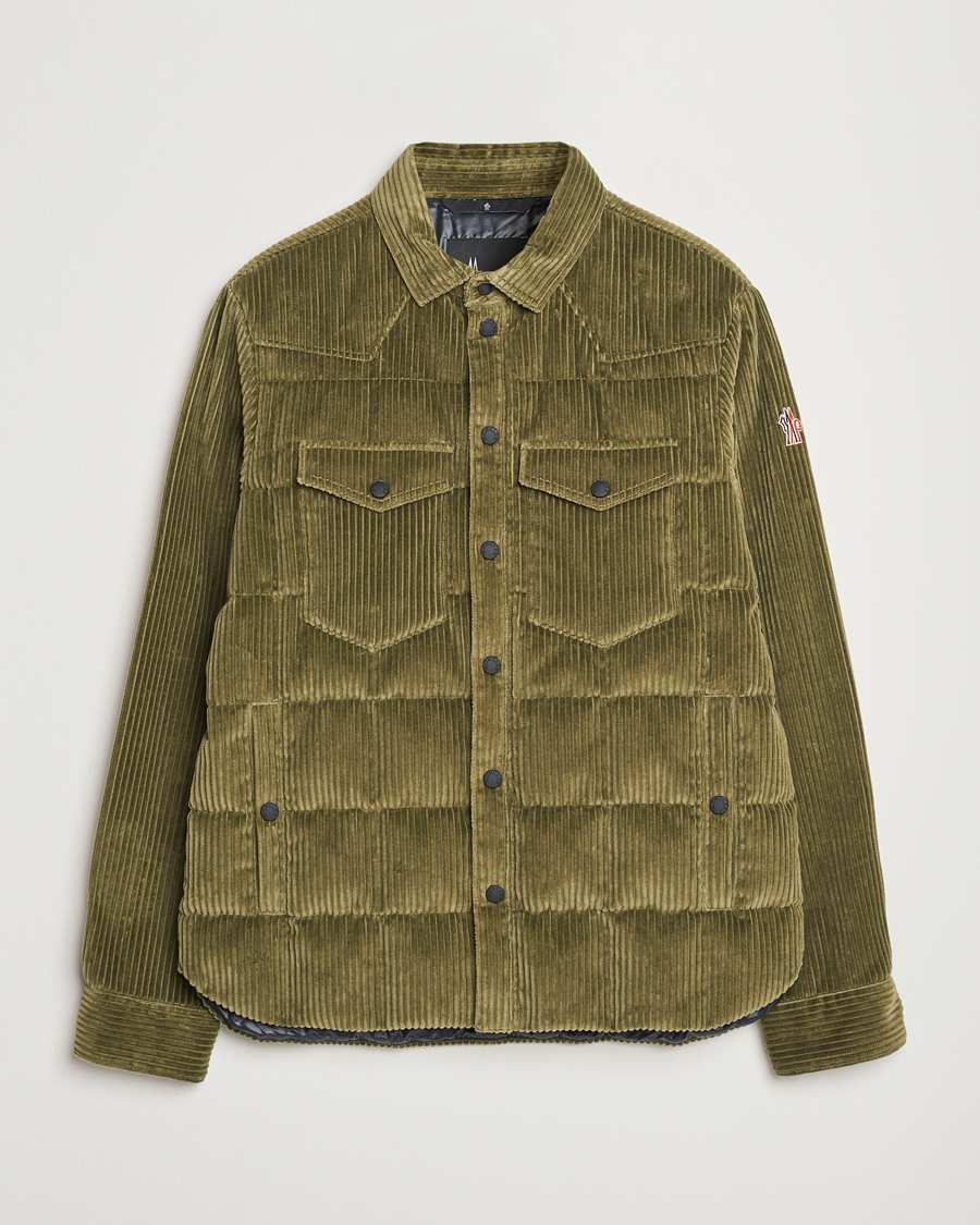 Heren | Jassen | Moncler Grenoble | Gelt Corduroy Shirt Jacket Olive