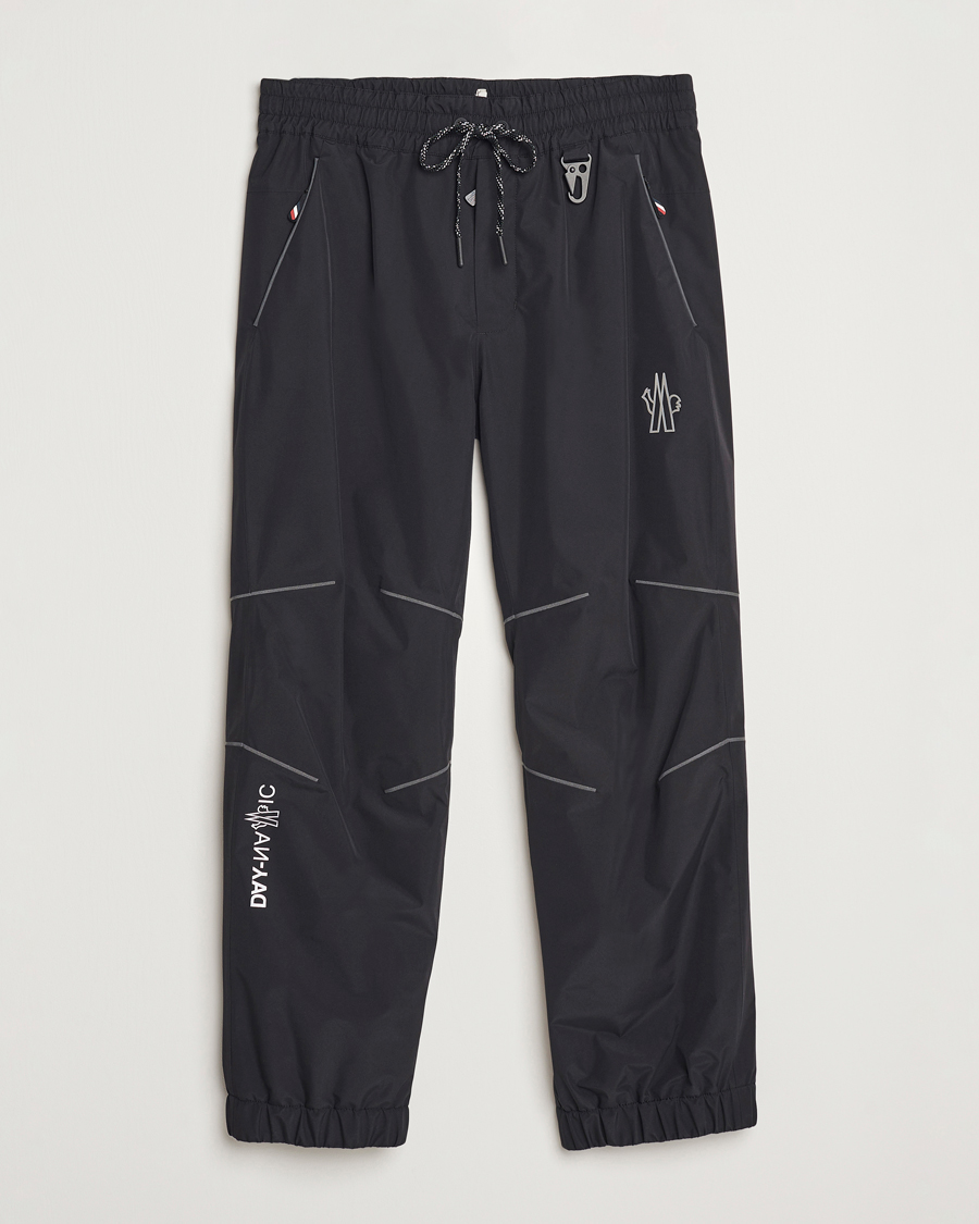 Heren | Broeken | Moncler Grenoble | Nylon Drawstring Trousers Black