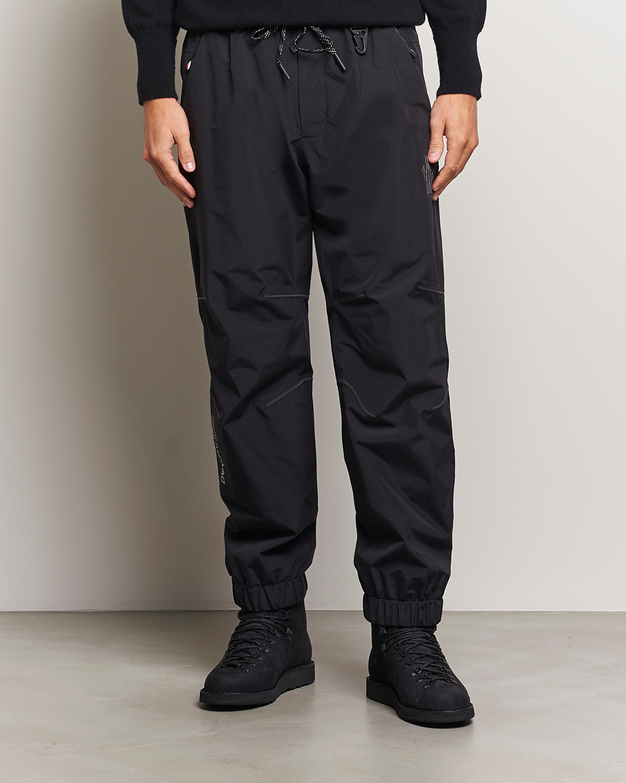 Heren | Broeken | Moncler Grenoble | Nylon Drawstring Trousers Black