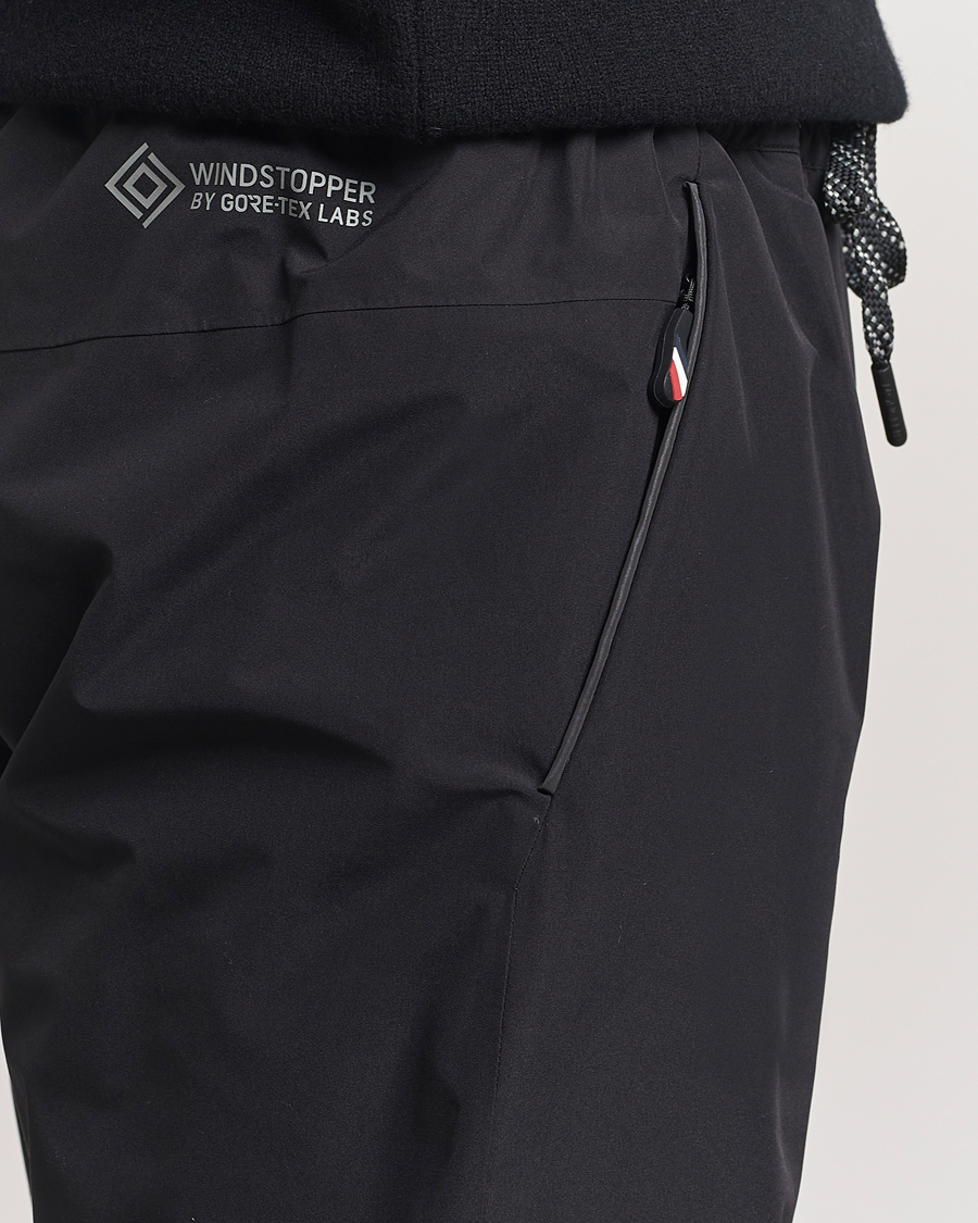 Heren | Broeken | Moncler Grenoble | Nylon Drawstring Trousers Black