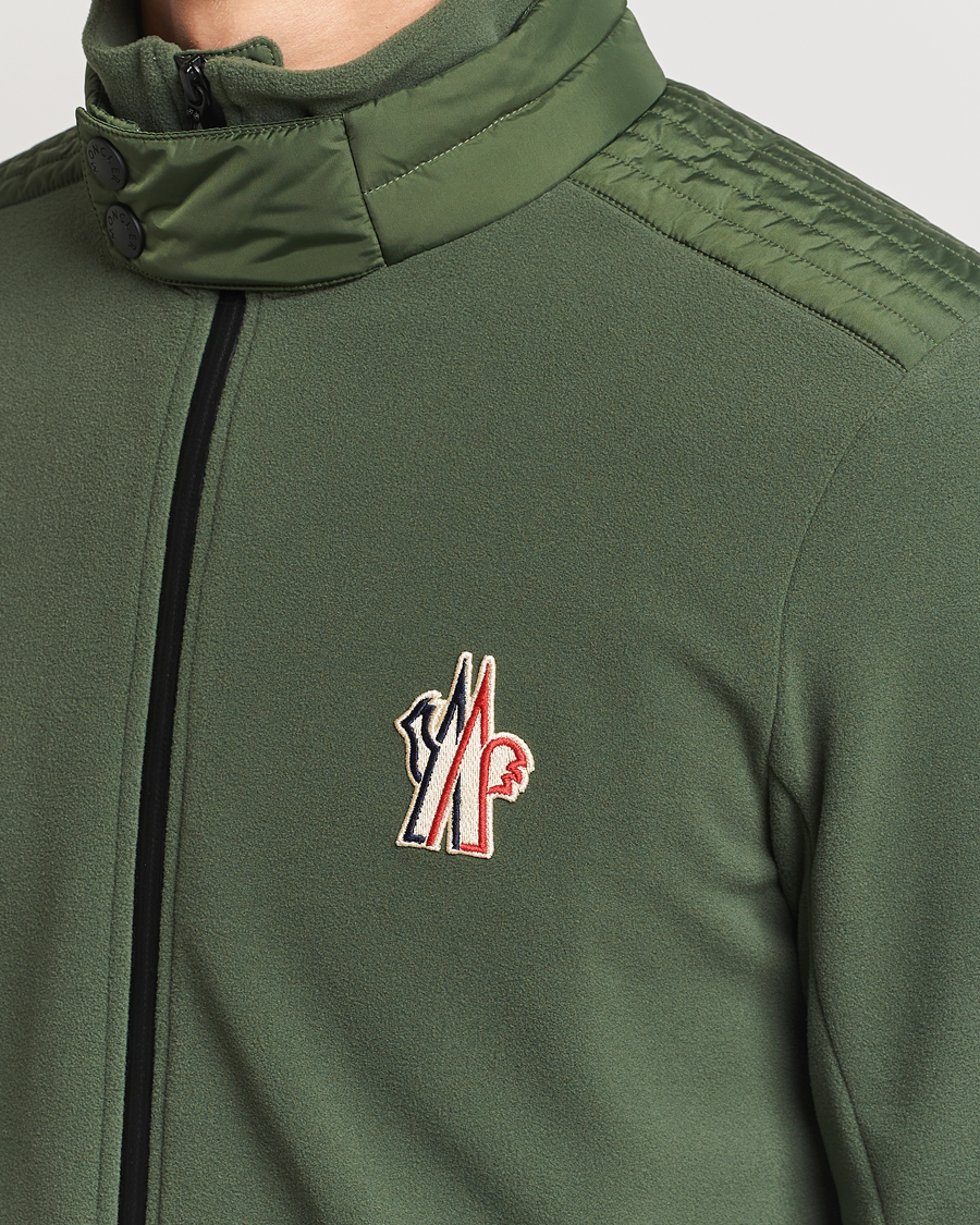 Heren | Truien | Moncler Grenoble | Fleece Full Zip Dark Olive