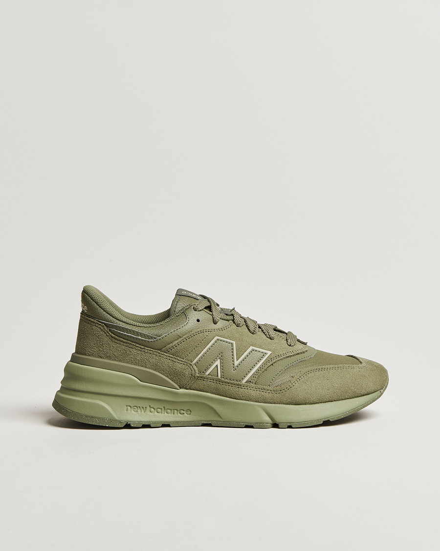 Heren | New Balance 997R Sneakers Dark Olivine | New Balance | 997R Sneakers Dark Olivine