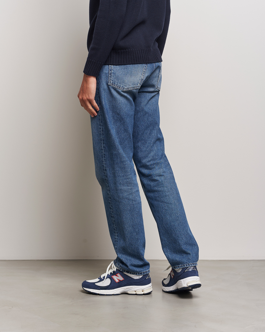 New balance heren blauw online