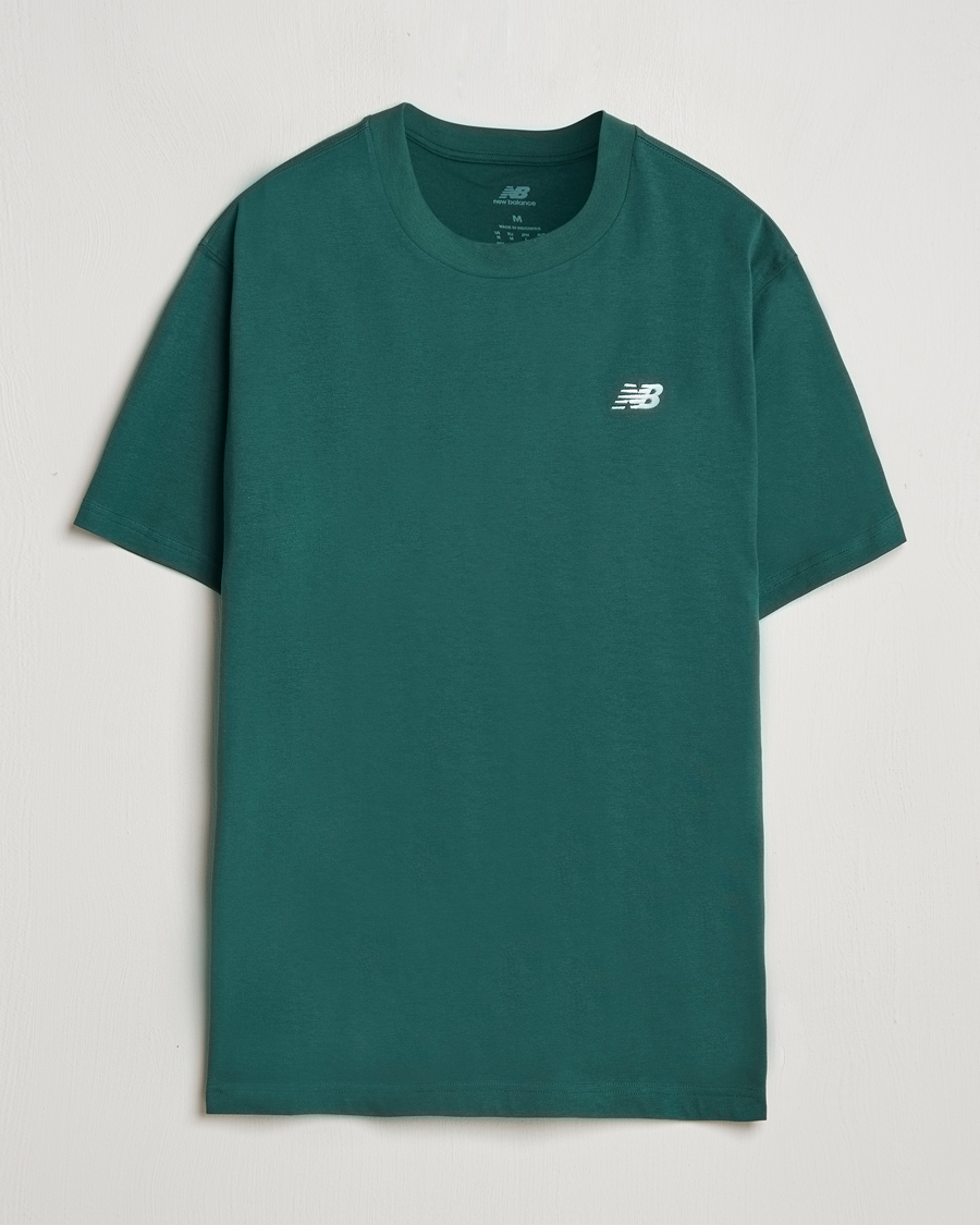 Heren | T-shirts | New Balance | Essentials T-Shirt Nightwatch Green