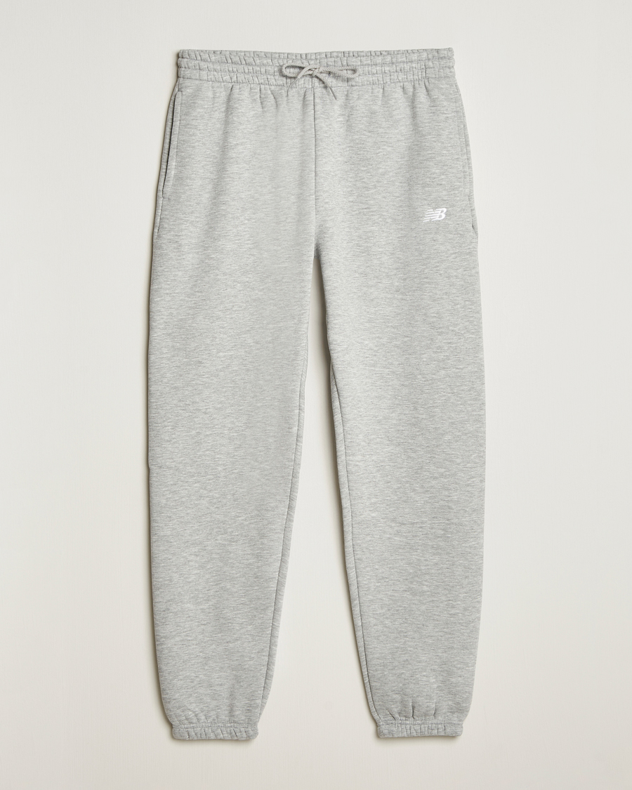 Heren | Broeken | New Balance | Essentials Fleece Sweatpants Athletic Grey