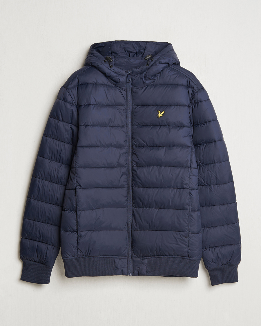 Heren | Jassen | Lyle & Scott | Wadded Hooded Jacket Dark Navy