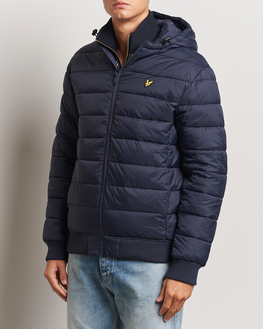 Heren | Jassen | Lyle & Scott | Wadded Hooded Jacket Dark Navy
