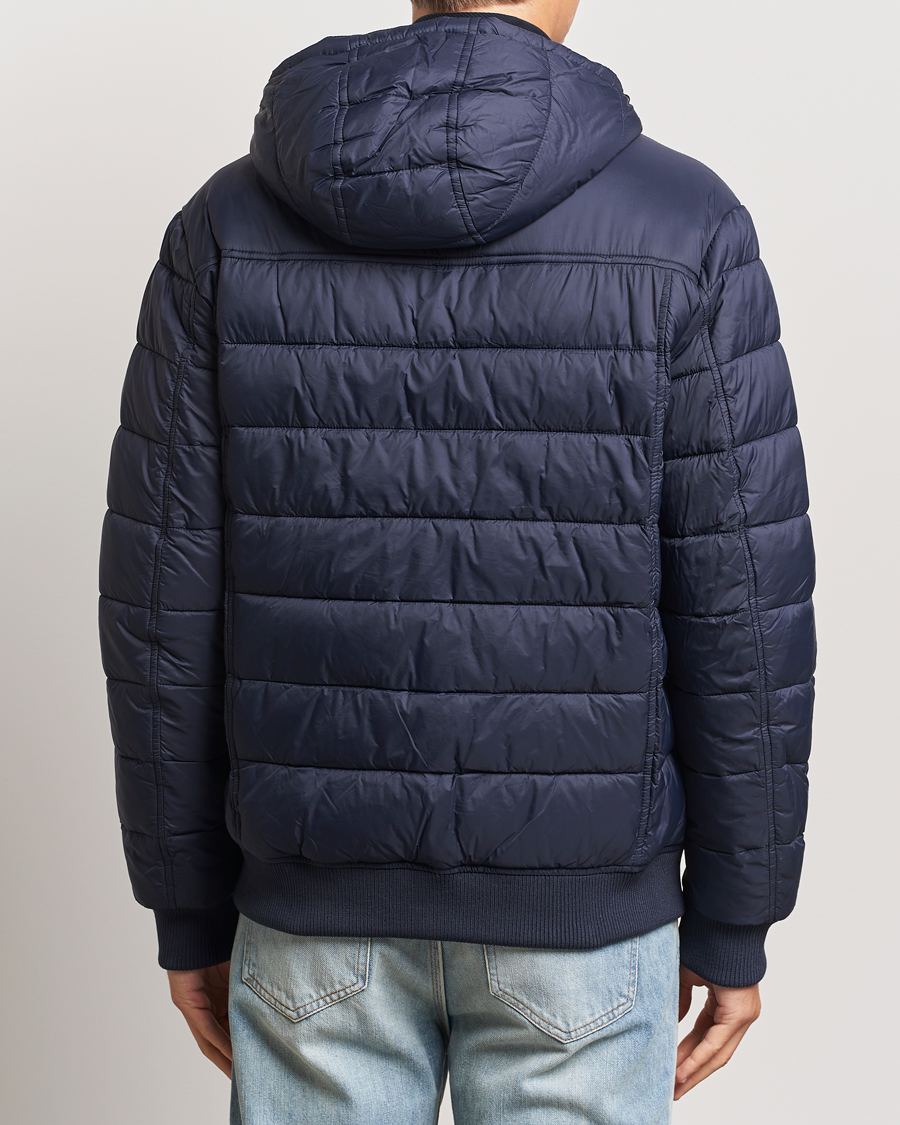 Heren | Jassen | Lyle & Scott | Wadded Hooded Jacket Dark Navy