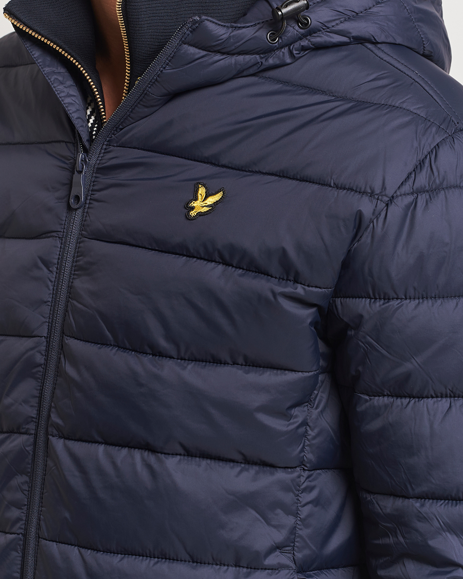 Heren | Jassen | Lyle & Scott | Wadded Hooded Jacket Dark Navy