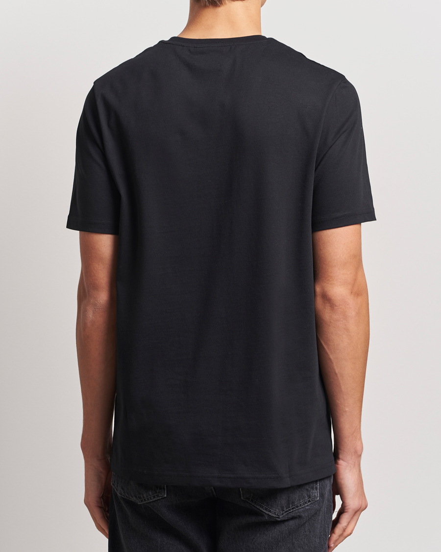 Heren | T-shirts | Lyle & Scott | Tonal Eagle Crew Neck T-Shirt Jet Black