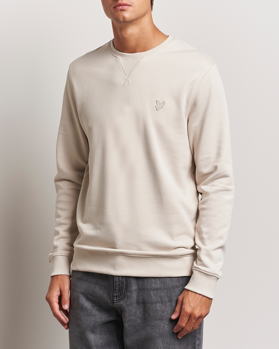 Heren | Truien | Lyle & Scott | Tonal Eagle Crew Neck Sweatshirt Cove