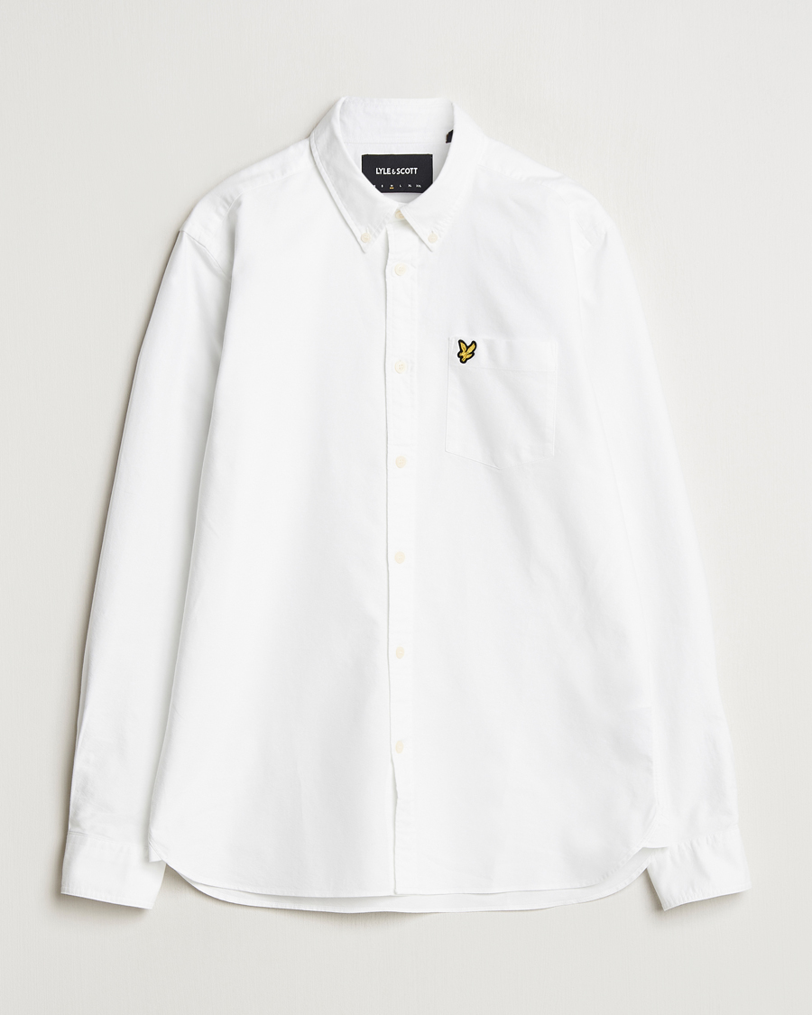 Heren | Overhemden | Lyle & Scott | Lightweight Oxford Shirt White
