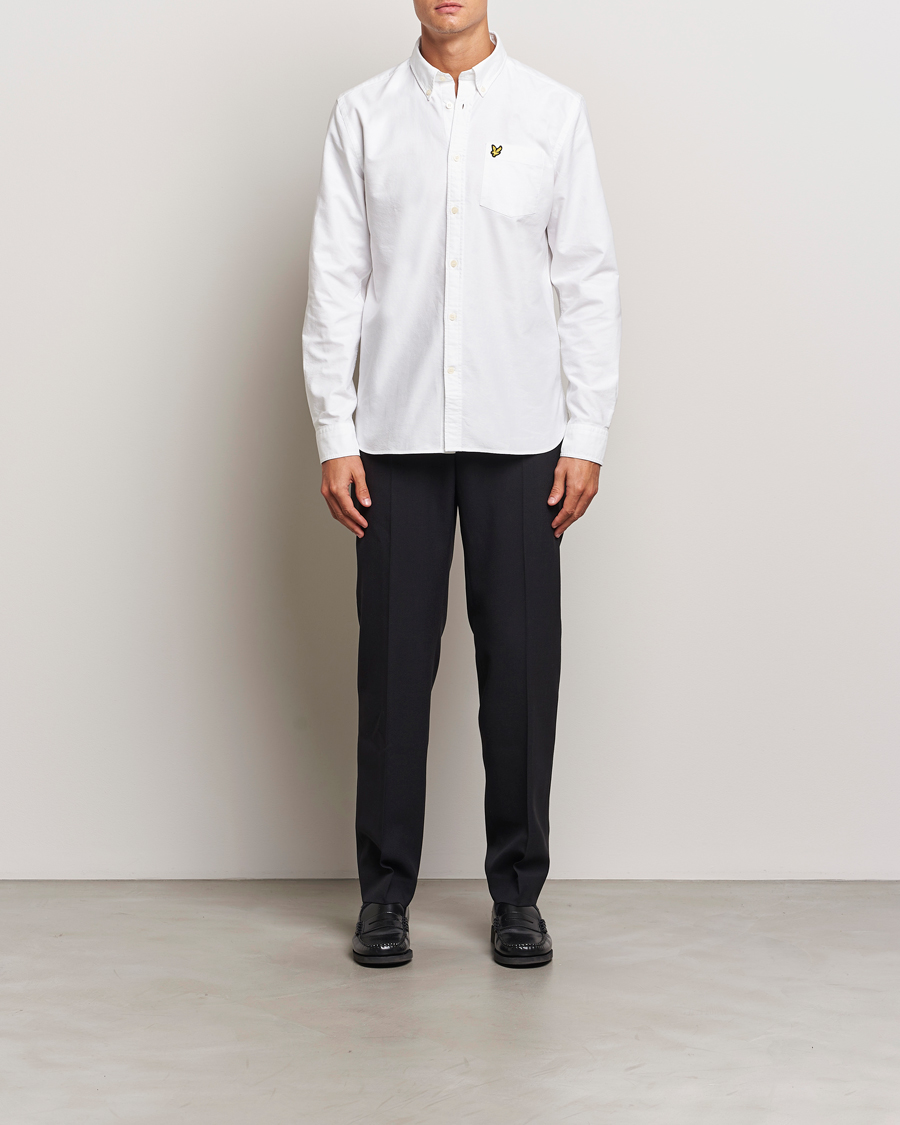 Heren | Overhemden | Lyle & Scott | Lightweight Oxford Shirt White