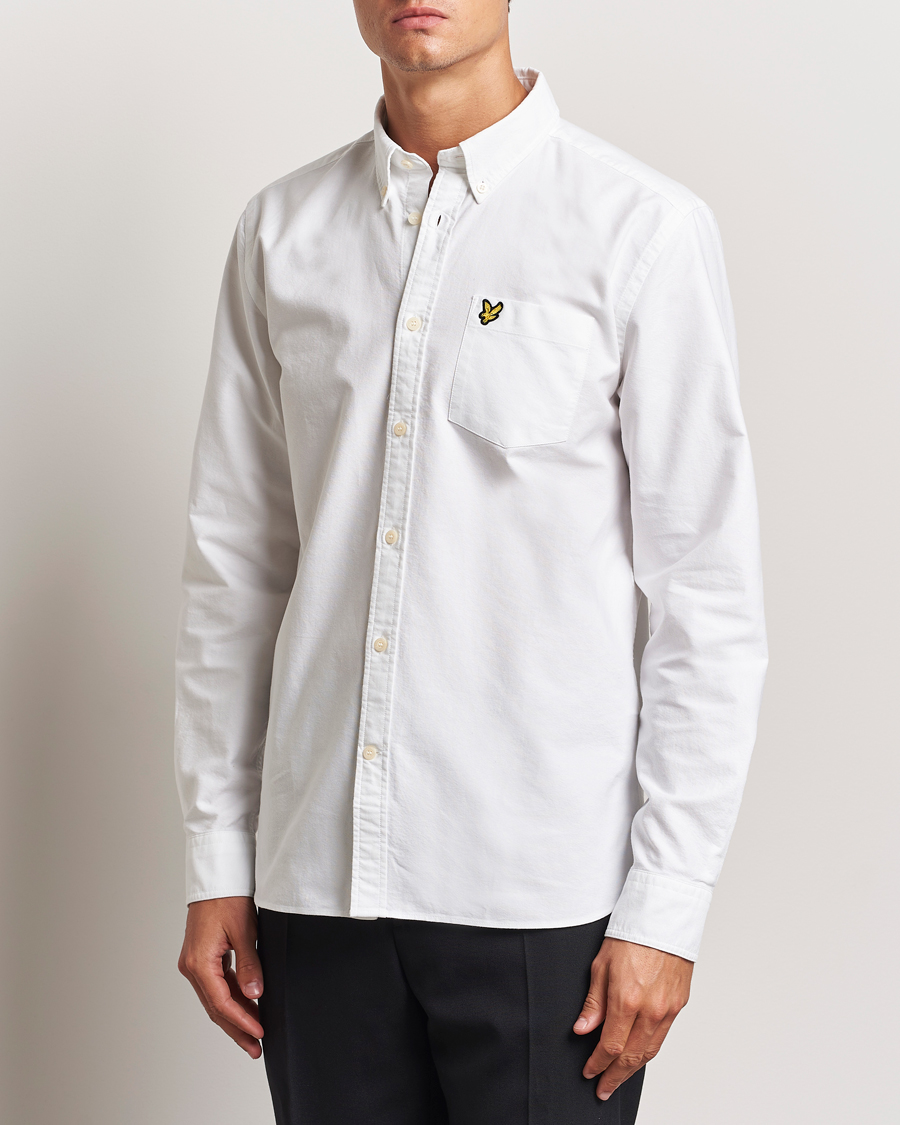 Heren | Overhemden | Lyle & Scott | Lightweight Oxford Shirt White