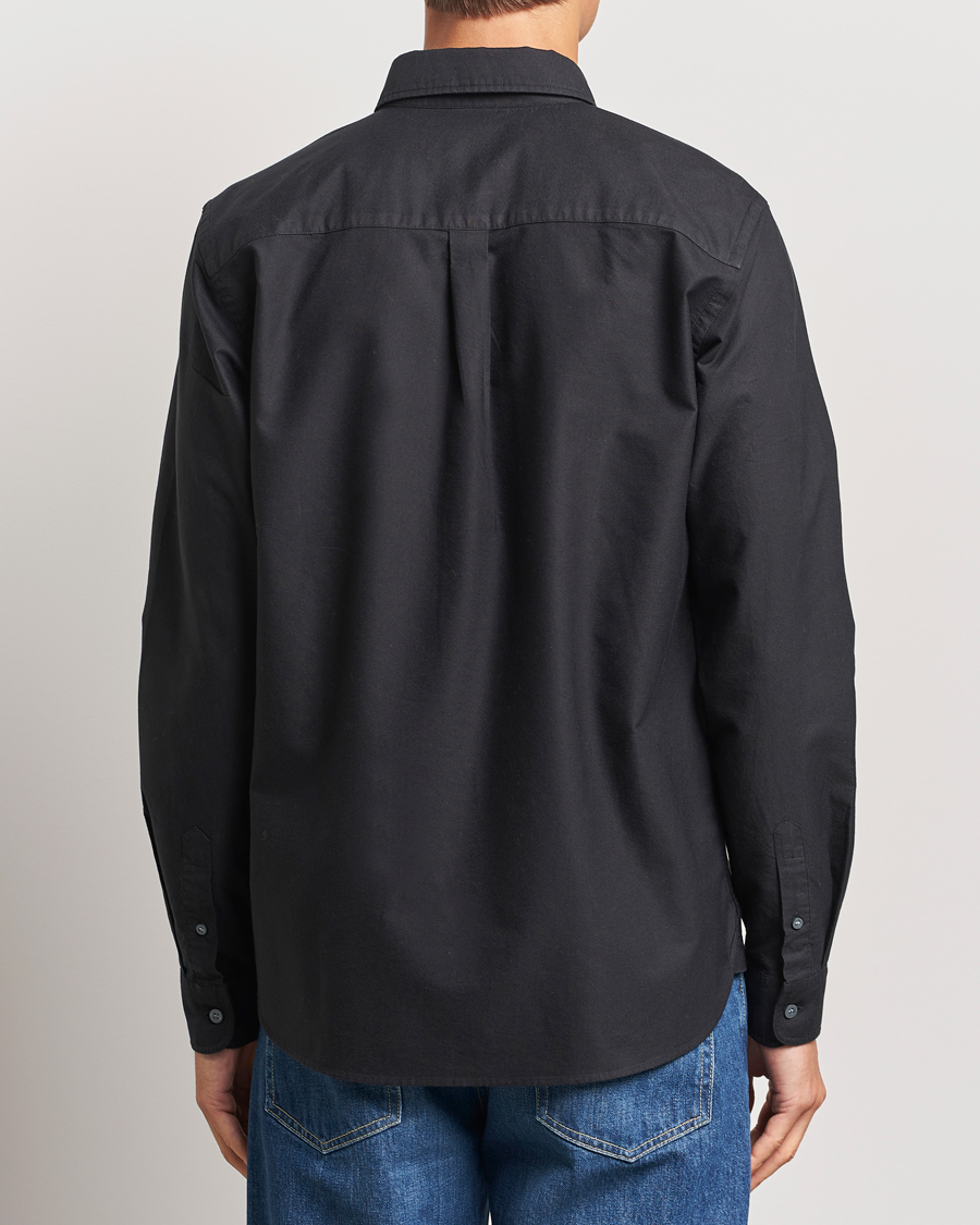 Heren | Overhemden | Lyle & Scott | Lightweight Oxford Shirt Jet Black