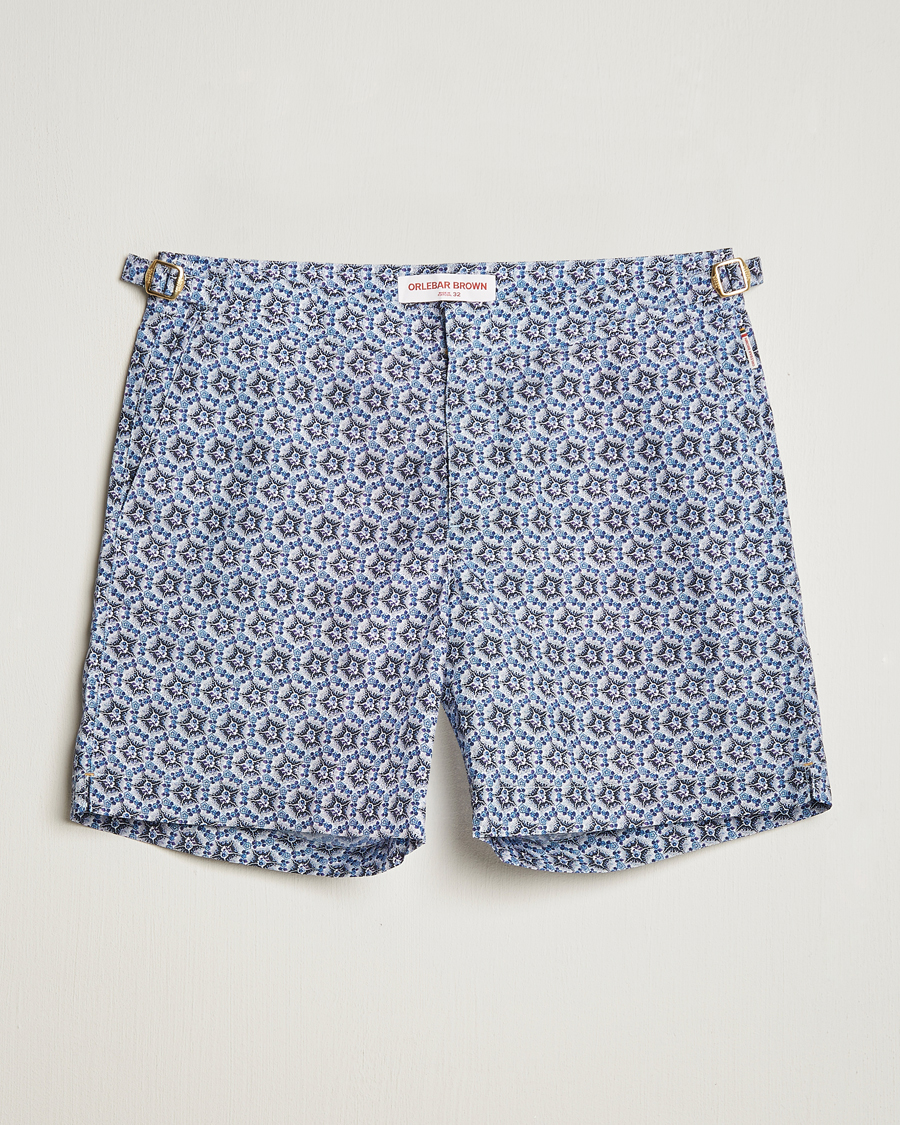 Heren | Orlebar Brown Bulldog Roseate Swimshorts Azul Blue | Orlebar Brown | Bulldog Roseate Swimshorts Azul Blue