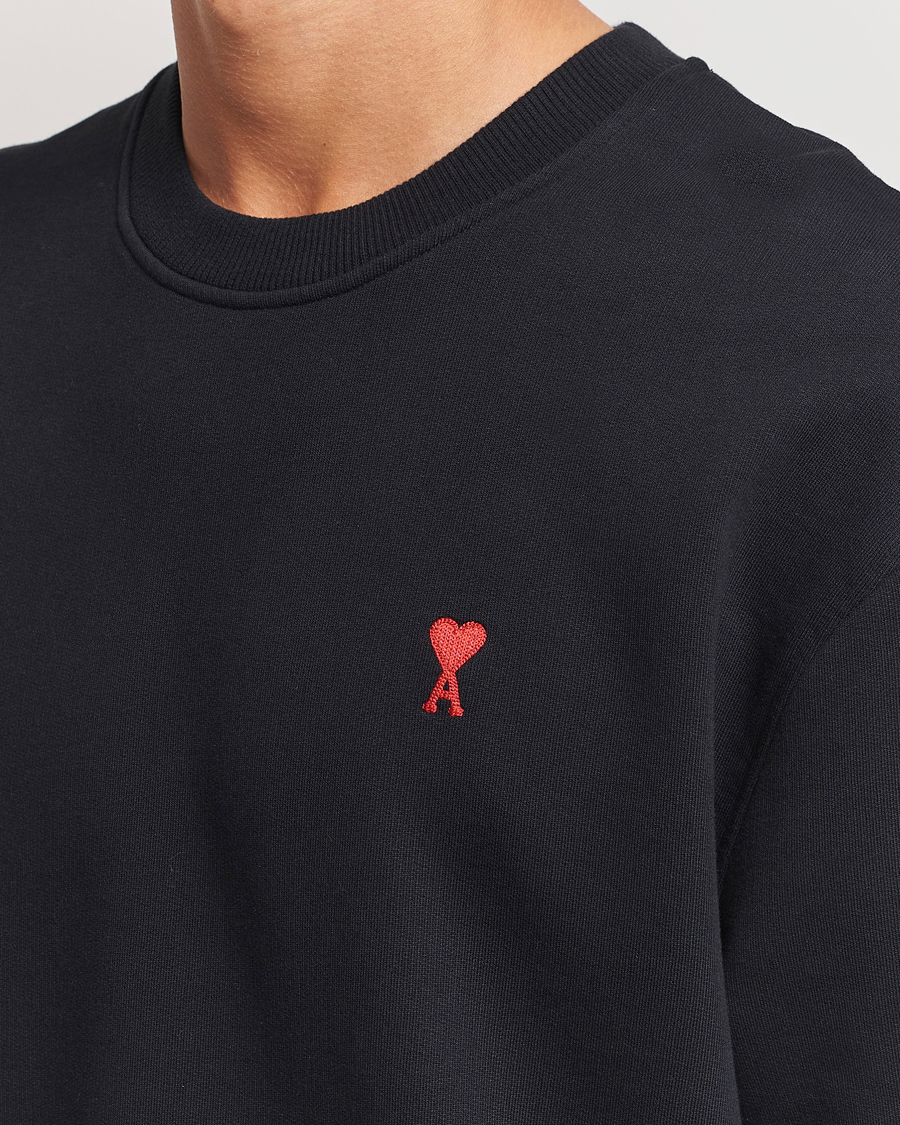 Heren | Truien | AMI | Heart Logo Sweatshirt Black