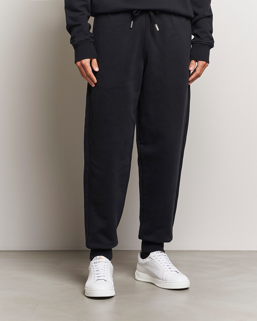 Heren | Broeken | AMI | Tonal Heart Logo Sweatpants Black