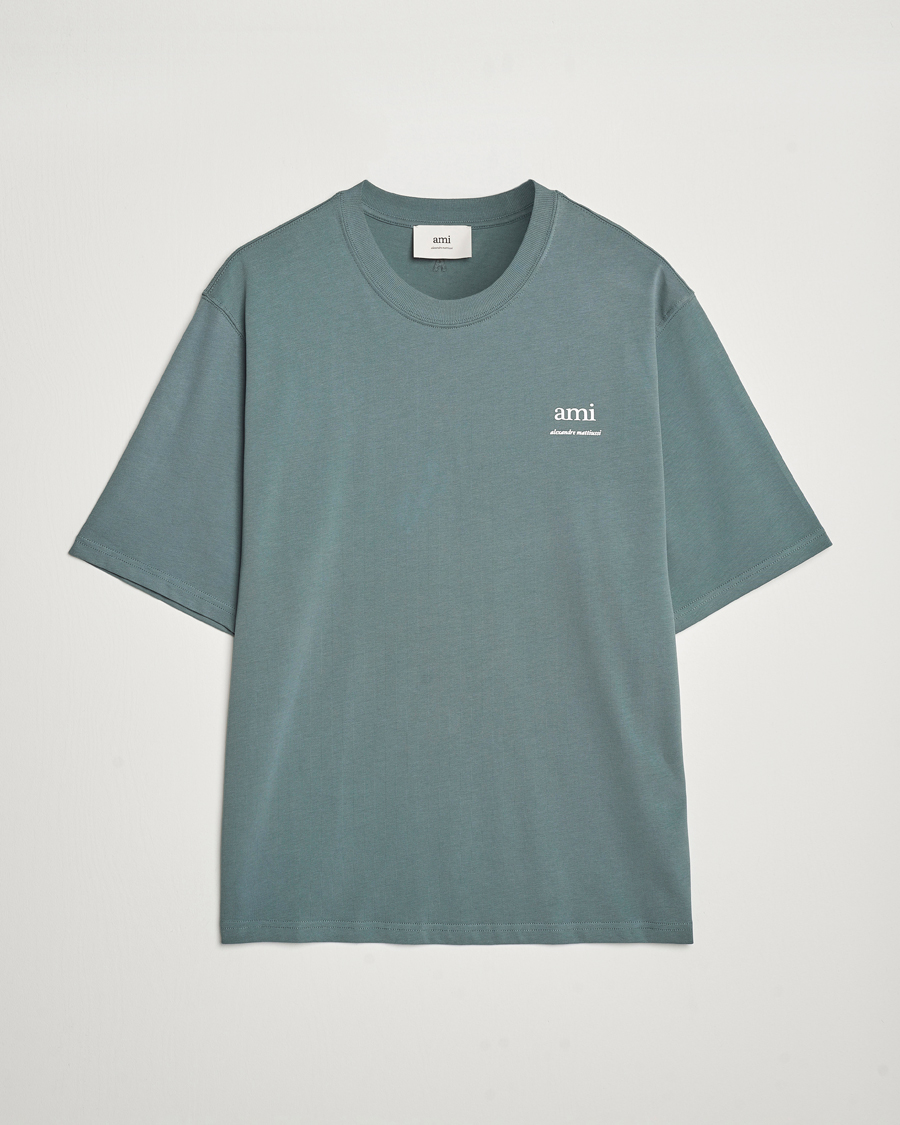 Heren | T-shirts | AMI | Logo T-Shirt Antique Clay