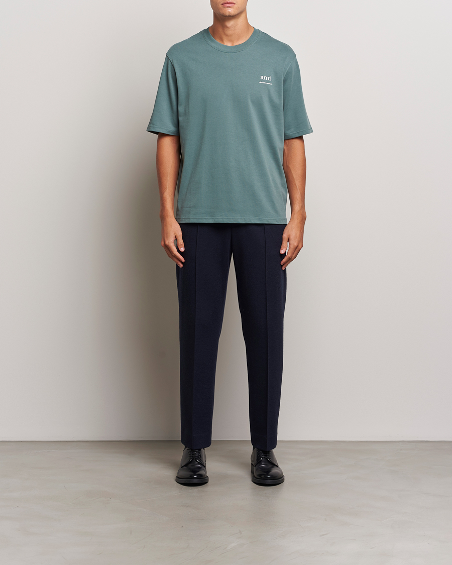 Heren | T-shirts | AMI | Logo T-Shirt Antique Clay
