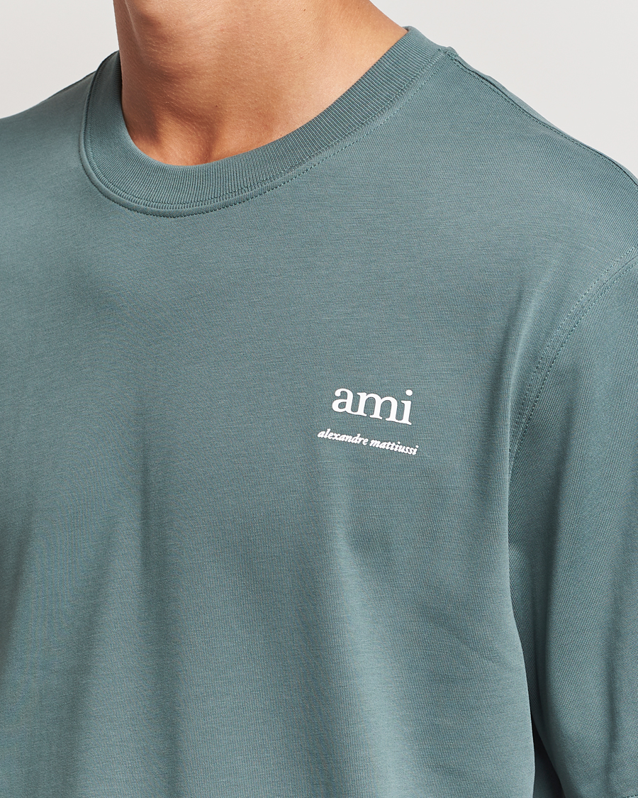 Heren | T-shirts | AMI | Logo T-Shirt Antique Clay