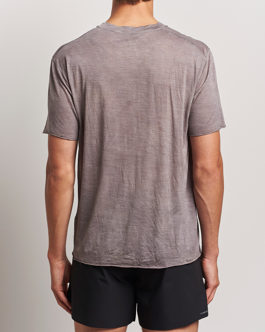 Heren | T-shirts | Satisfy | CloudMerino T-Shirt Sun Bleached Fallen Rock