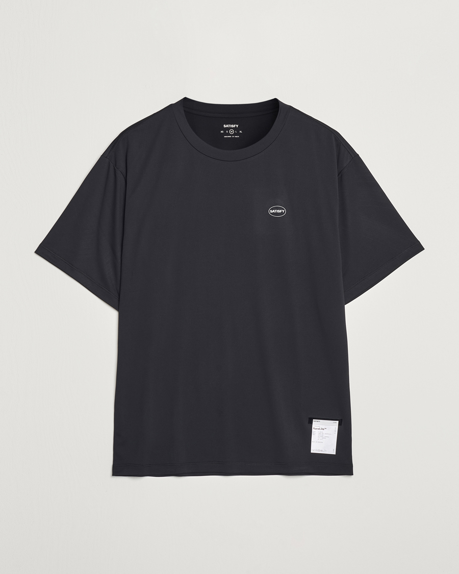 Heren | T-shirts | Satisfy | AuraLite T-Shirt Black