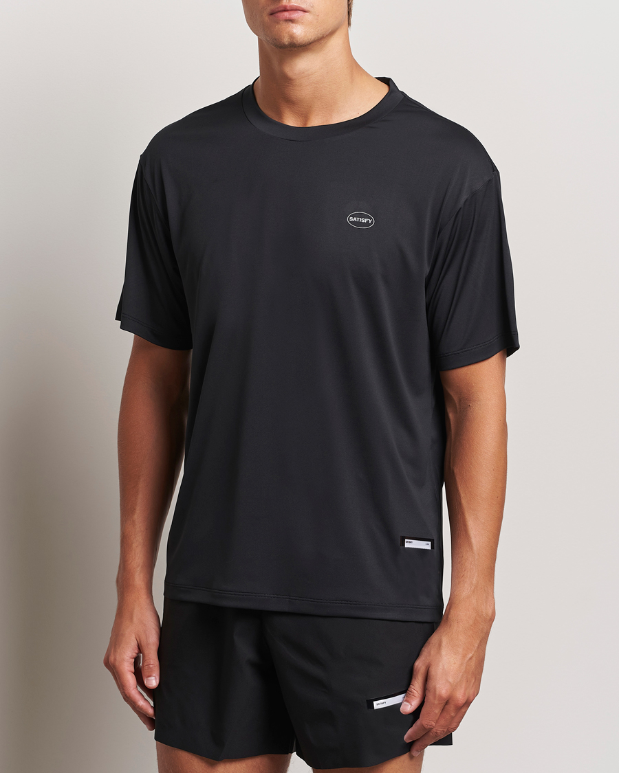 Heren | T-shirts | Satisfy | AuraLite T-Shirt Black
