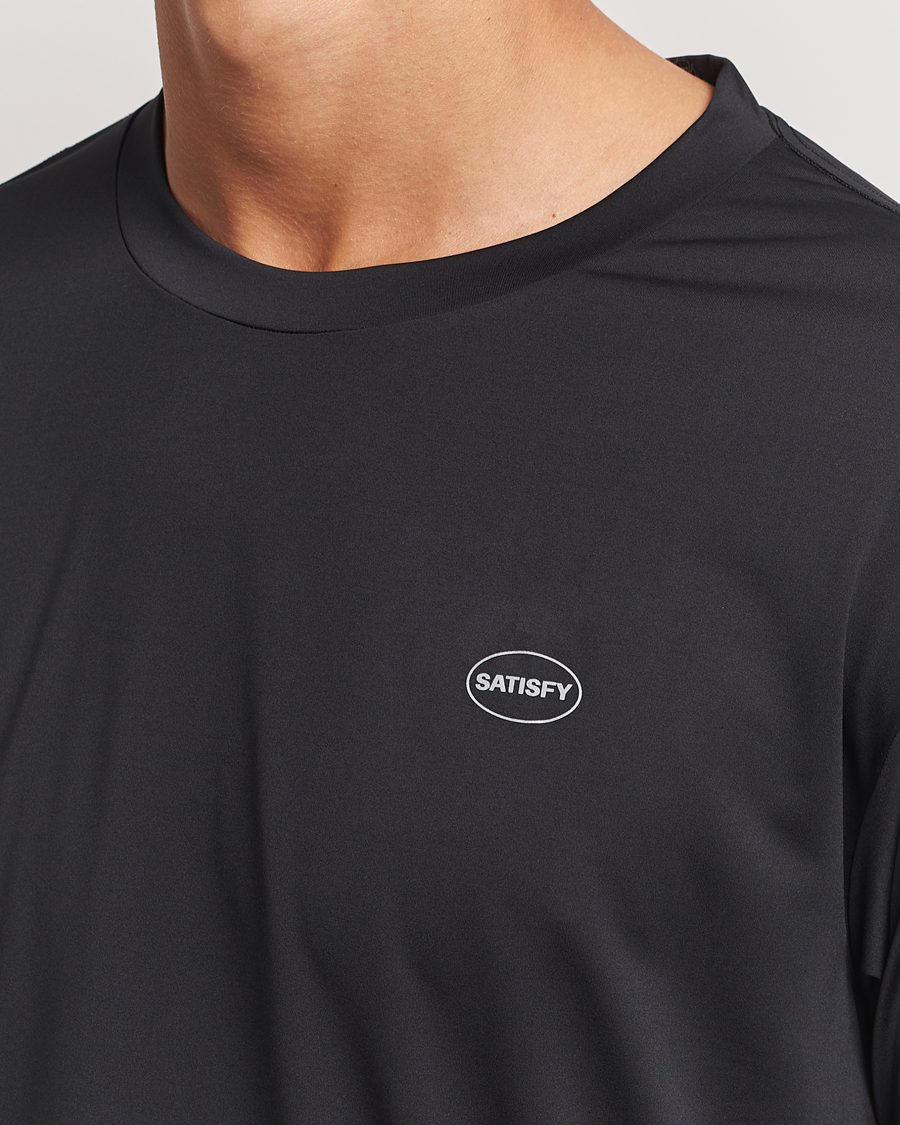 Heren | T-shirts | Satisfy | AuraLite T-Shirt Black