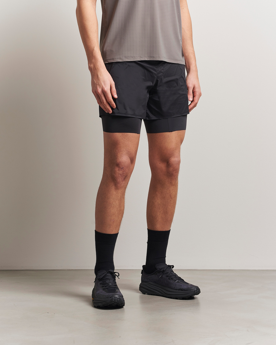 Heren | Korte broek | Satisfy | TechSilk 8 Inch Shorts Black