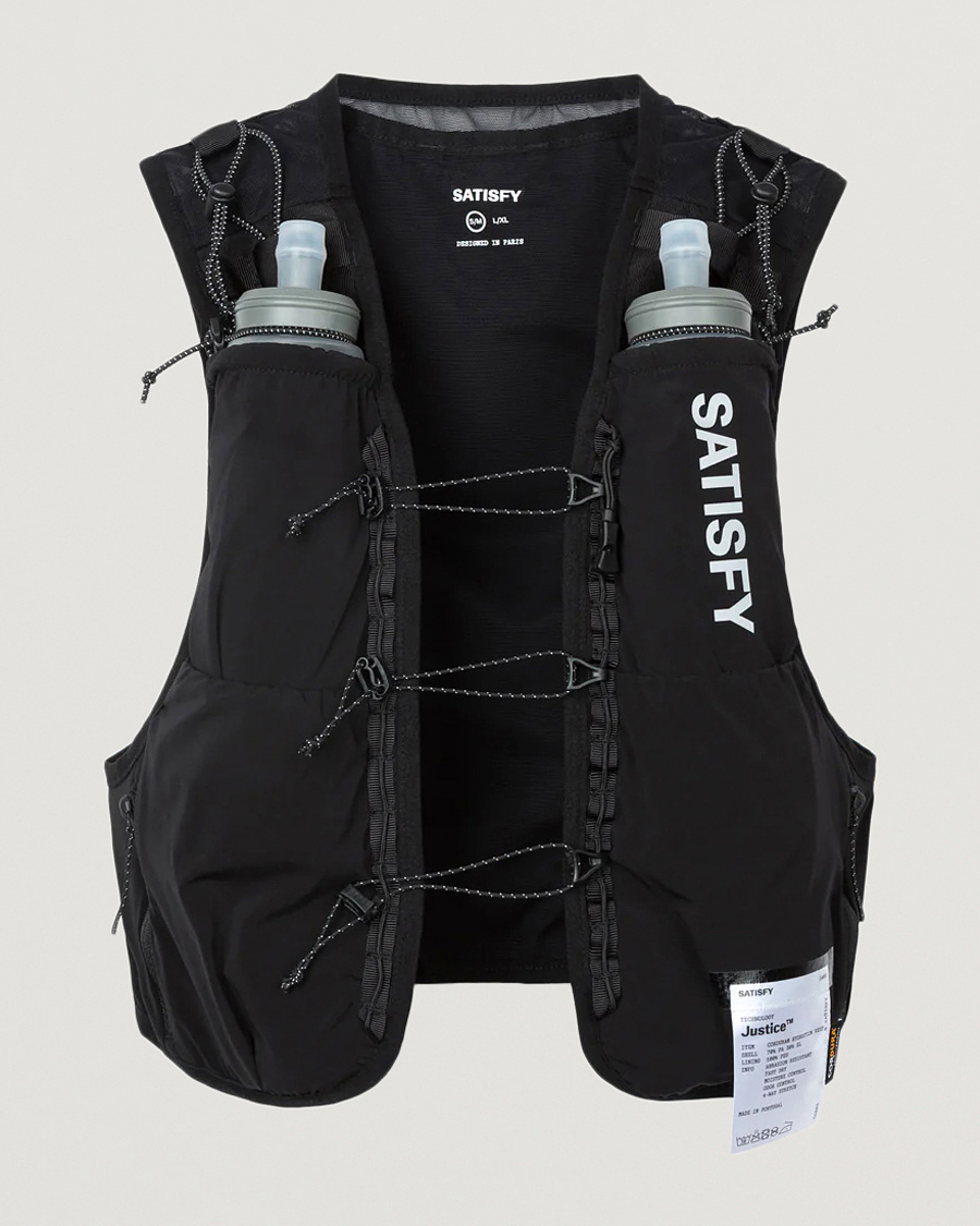 Heren | Satisfy Justice Cordura Hydration Vest Black | Satisfy | Justice Cordura Hydration Vest Black