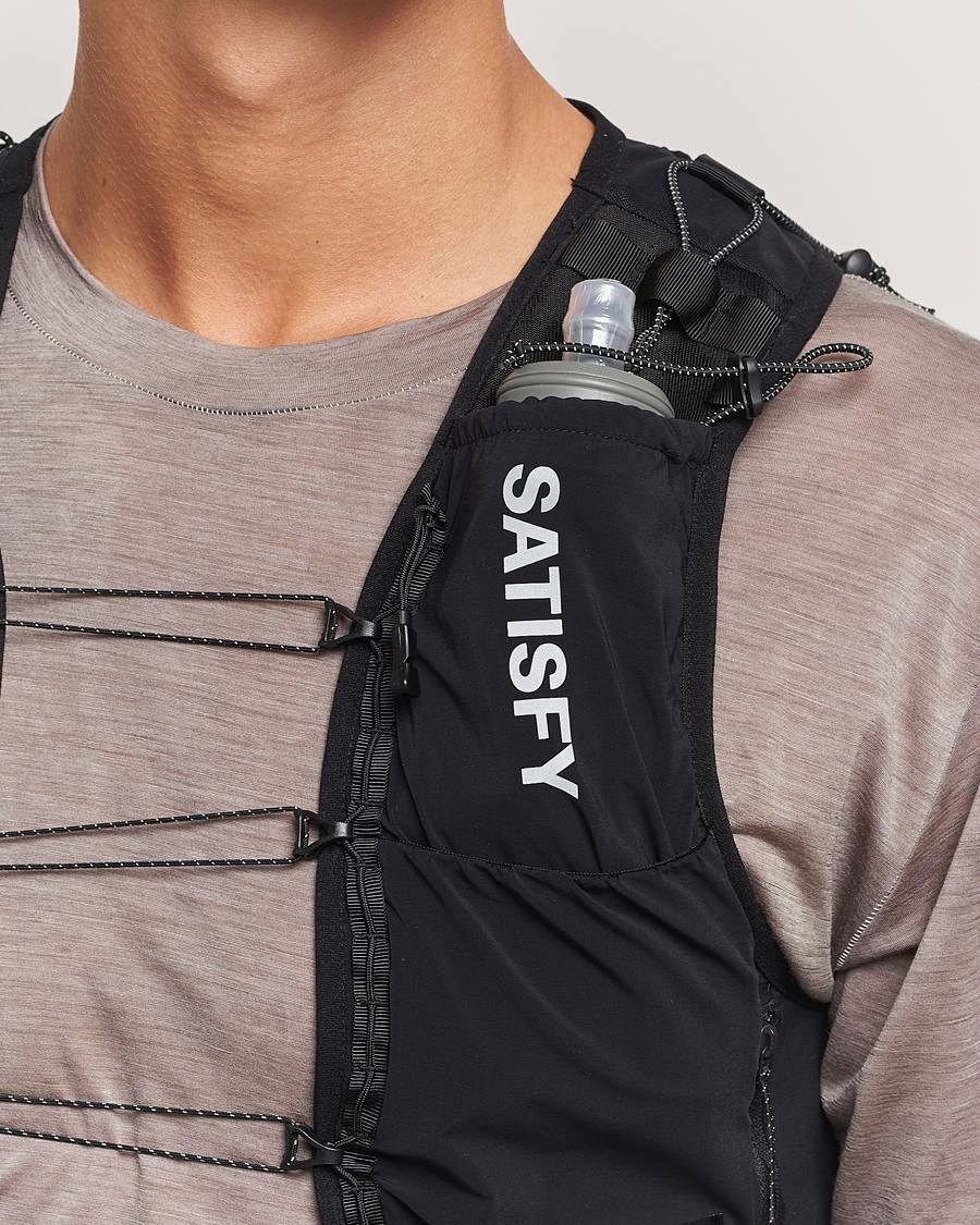 Heren | Satisfy Justice Cordura Hydration Vest Black | Satisfy | Justice Cordura Hydration Vest Black
