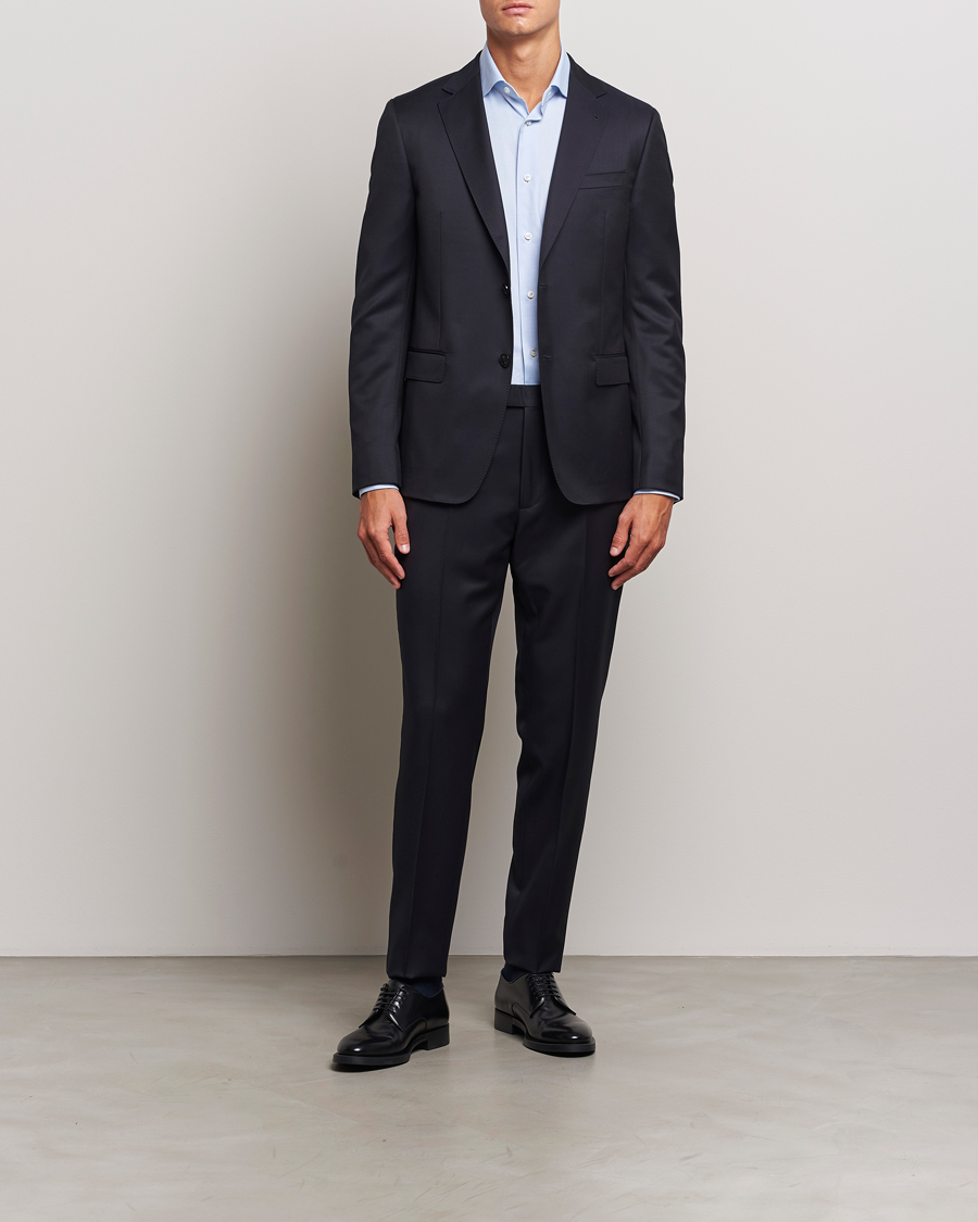 Heren | Pakken | Zegna | Tailored Wool Suit Midnight