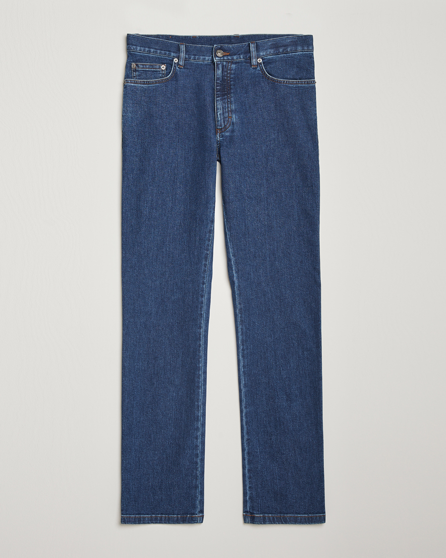 Heren | Jeans | Zegna | 5-Pocket Denim Jeans Stone Washed