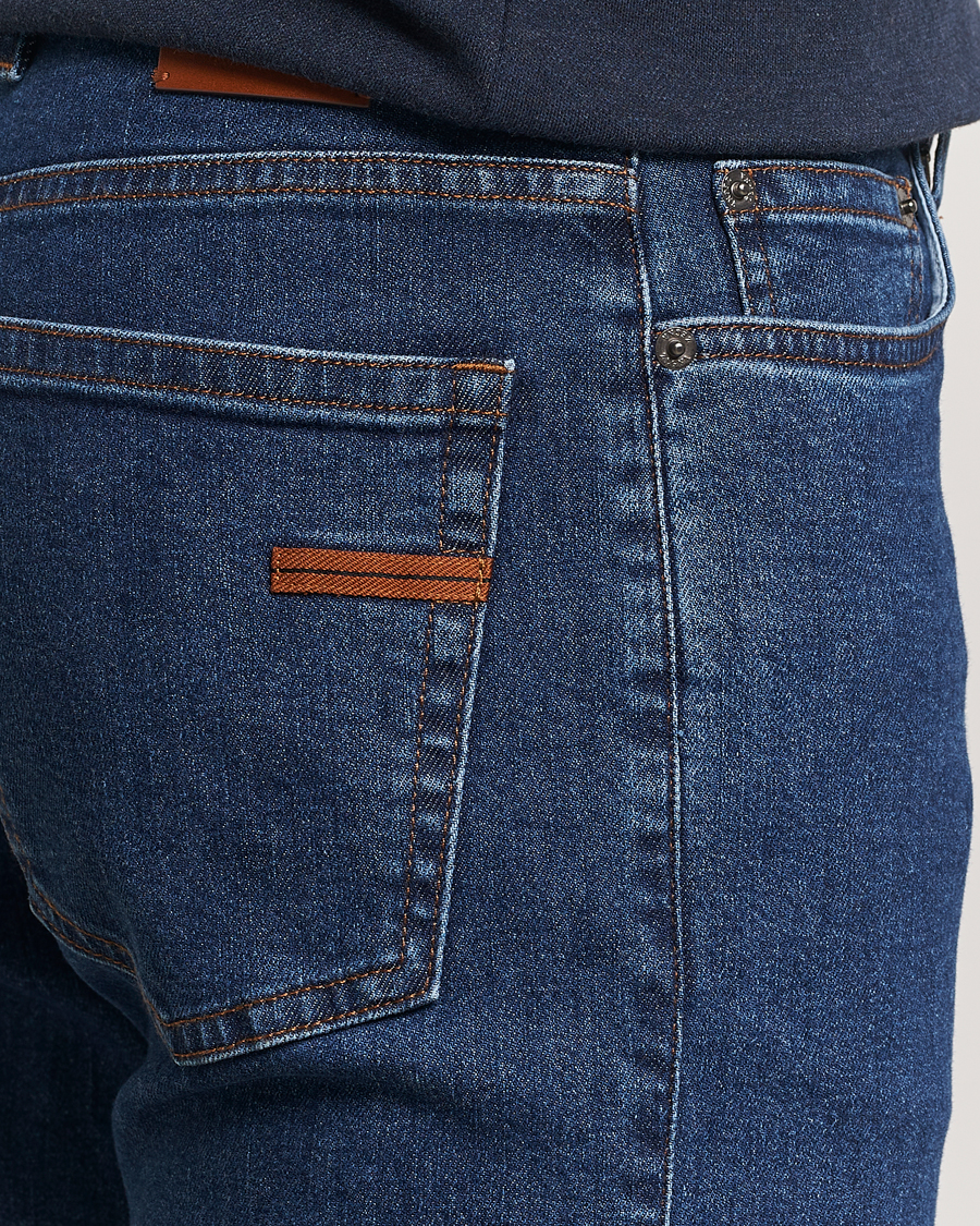 Heren | Jeans | Zegna | 5-Pocket Denim Jeans Stone Washed