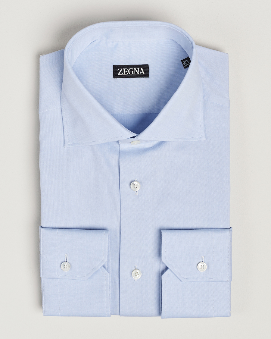 Heren | Overhemden | Zegna | Slim Fit Dress Shirt Light Blue