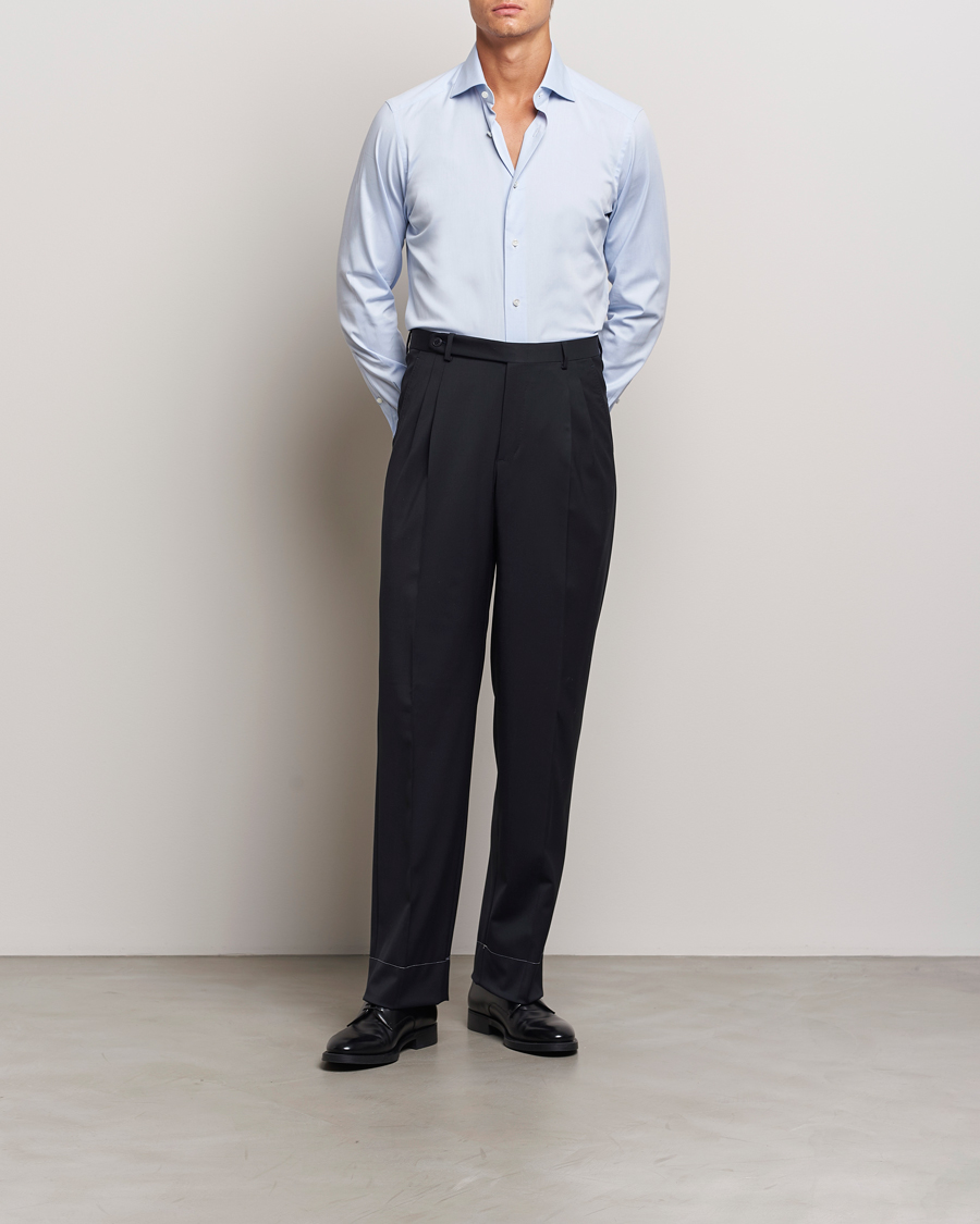 Heren | Overhemden | Zegna | Slim Fit Dress Shirt Light Blue