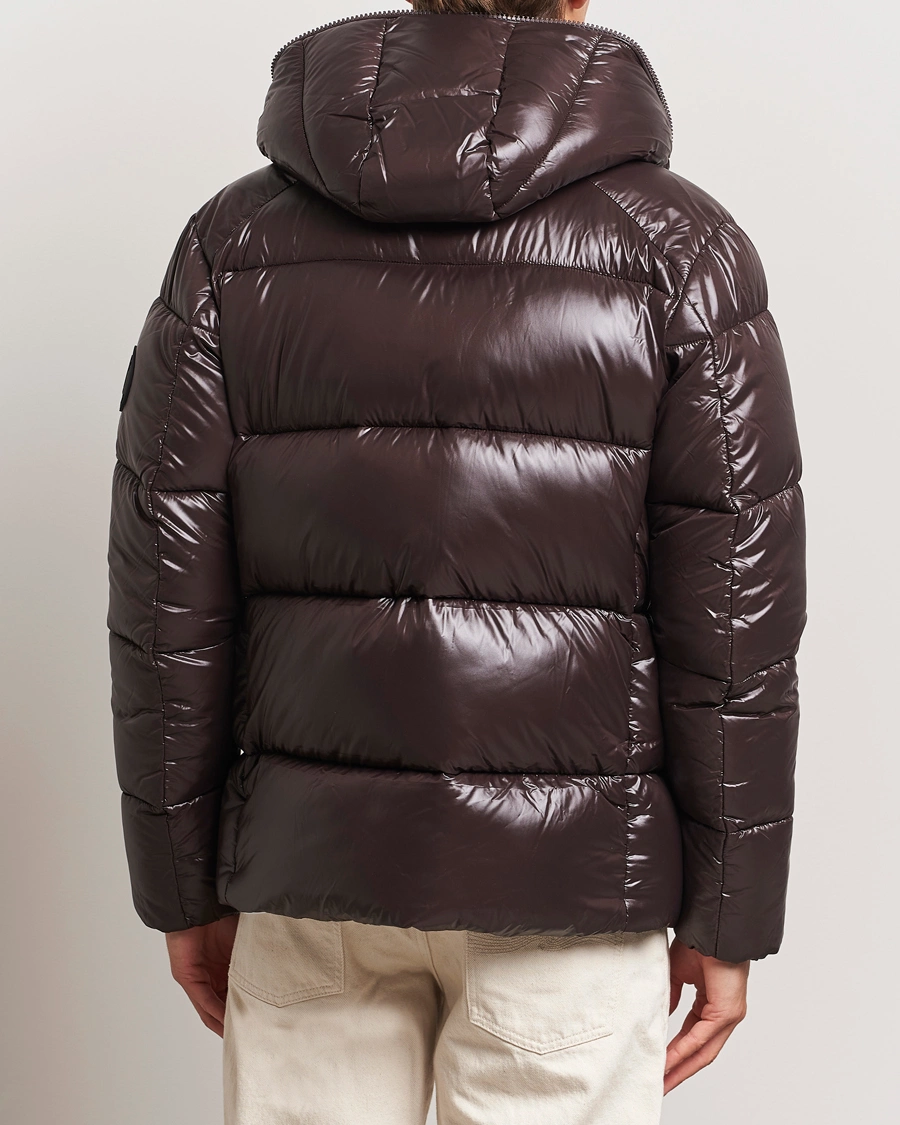 Heren | Jassen | Save The Duck | Edgard Padded Puffer Brown Black