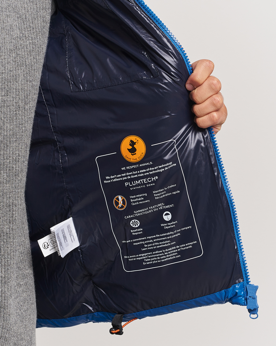 Heren | Jassen | Save The Duck | Edgard Padded Puffer Blue Berry